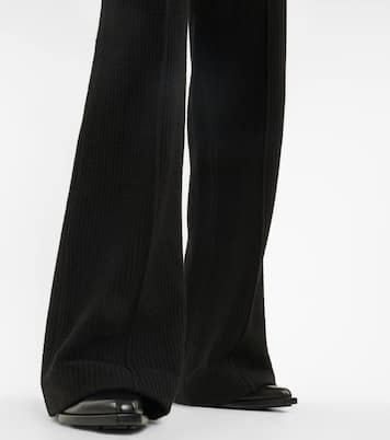Pantalon évasé en laine vierge | Chloé