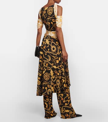 Robe midi imprimée | Marine Serre