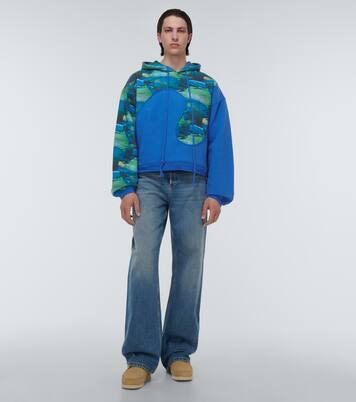 Printed cotton-blend hoodie | ERL