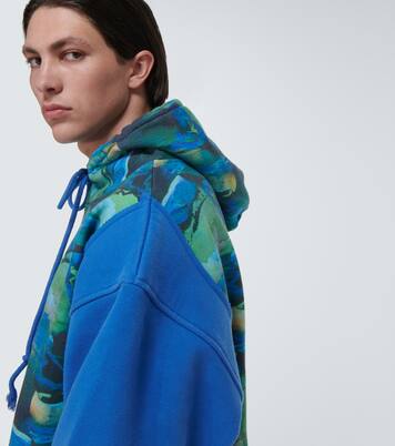 Printed cotton-blend hoodie | ERL