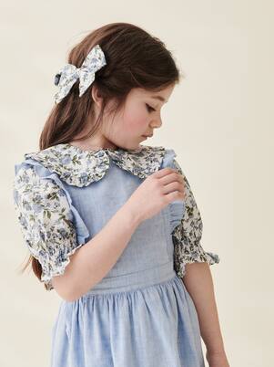 Hebe cotton pinafore | La Coqueta