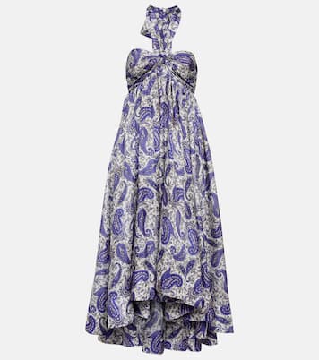 Robe midi Devi en soie | Zimmermann