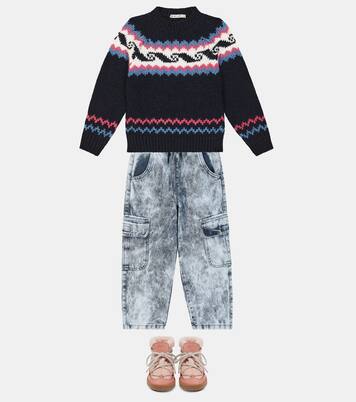 Andy jacquard wool-blend sweater | The New Society