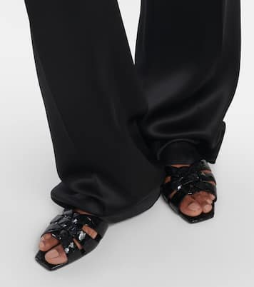 Tribute Nu Pieds 05 leather slides | Saint Laurent