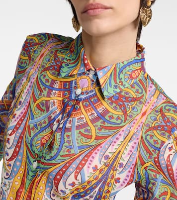 Printed cotton shirt | Etro
