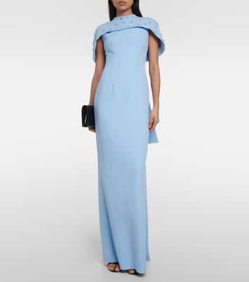 Robe longue à cristaux | Safiyaa