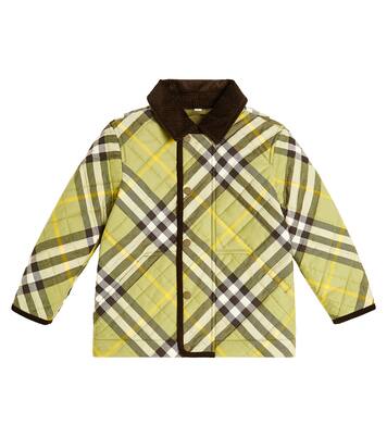 Burberry Check quilted cotton jacket | Burberry Kids