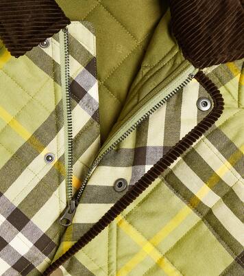 Burberry Check quilted cotton jacket | Burberry Kids