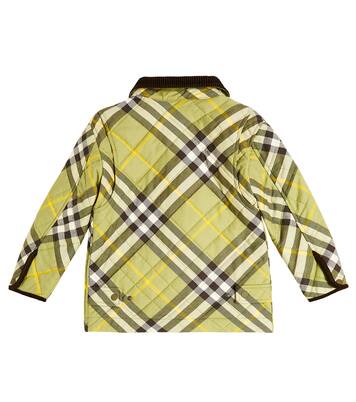 Burberry Check quilted cotton jacket | Burberry Kids