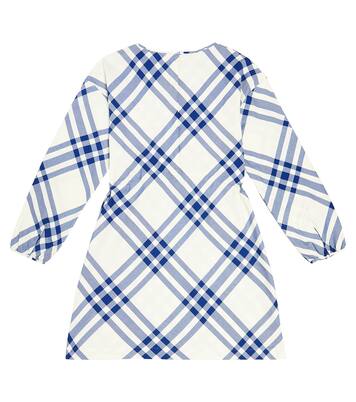 Robe en coton à carreaux | Burberry Kids