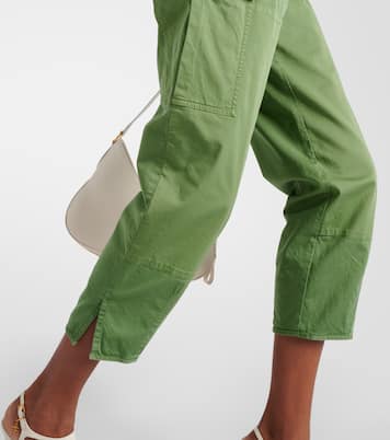 Low-rise cotton twill cargo pants | Tom Ford