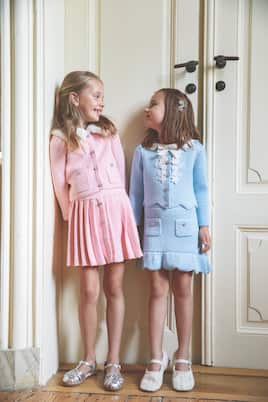 Verzierter Cardigan mit Faux Fur | Self-Portrait Kids