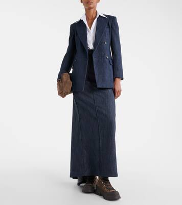 Blazer aus einem Baumwollgemisch | Brunello Cucinelli