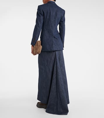 Blazer aus einem Baumwollgemisch | Brunello Cucinelli