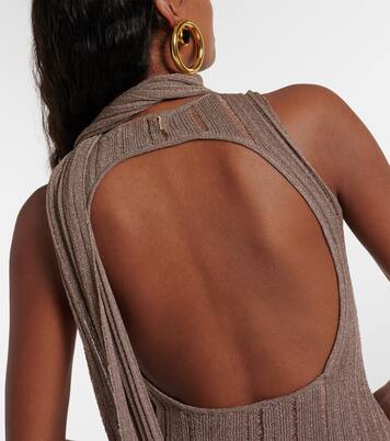 Minikleid aus Lamé | Aya Muse