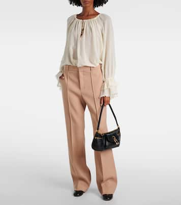 The 99 leather shoulder bag | Chloé