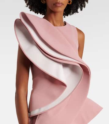 Robe longue Fateful à volants | Maticevski