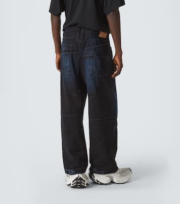 Double Knee wide-leg jeans | Balenciaga