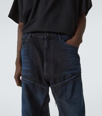 Double Knee wide-leg jeans | Balenciaga