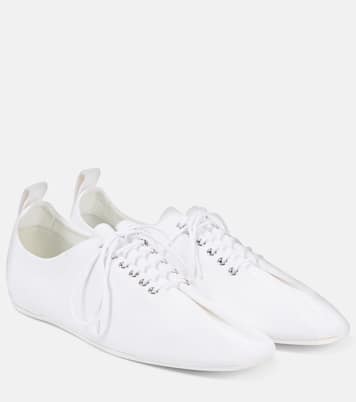 Ballerine stringate in canvas | Toteme