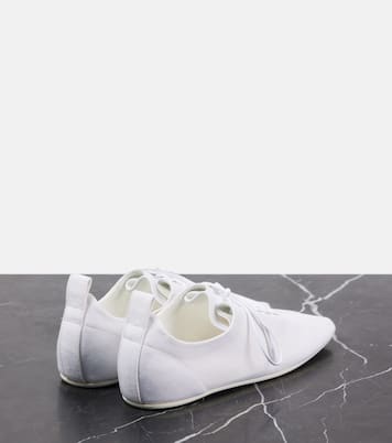 Ballerine stringate in canvas | Toteme