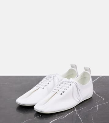 Ballerine stringate in canvas | Toteme