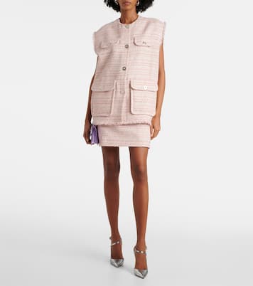 Jenlove 100 metallic leather slingback pumps | Christian Louboutin