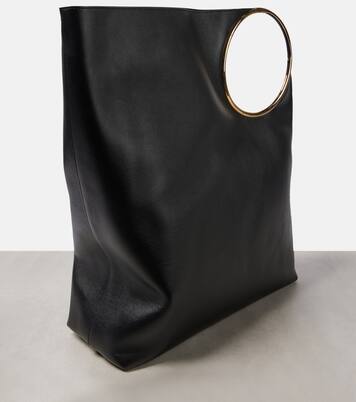Ring XL leather tote bag | Alaïa