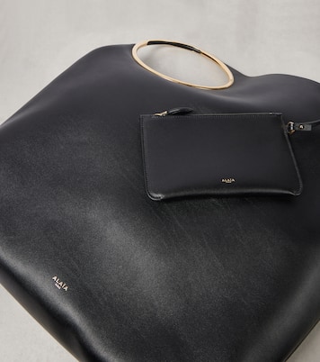 Ring XL leather tote bag | Alaïa
