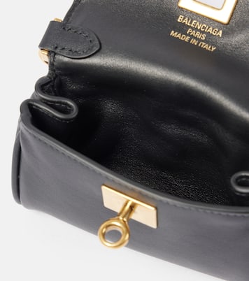 Rodeo Nano leather tote bag | Balenciaga