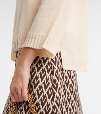 Embellished virgin wool sweater | Valentino