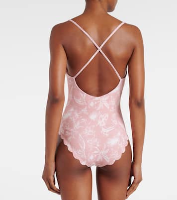 Bedruckter Badeanzug North Maillot | Marysia