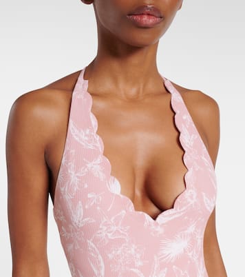 Bedruckter Badeanzug North Maillot | Marysia