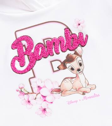 Sudadera con capucha en mezcla de algodón | Monnalisa