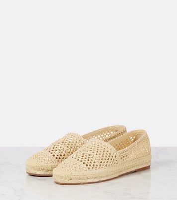 Isla logo crochet espadrilles  | Chloé