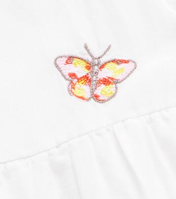 Robe en lin et coton à fleurs | Stella McCartney Kids