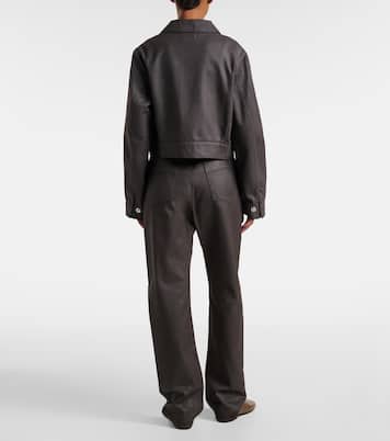 Chaqueta cropped de algodón | Lemaire