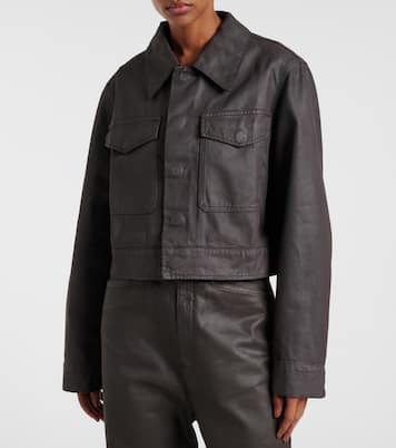 Chaqueta cropped de algodón | Lemaire