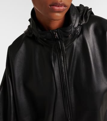 Oversize-Bomberjacke Jilly aus Leder | The Row