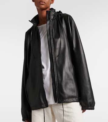 Oversize-Bomberjacke Jilly aus Leder | The Row