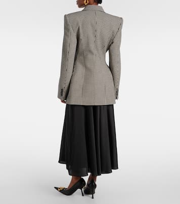 Houndstooth wool blazer | Balenciaga