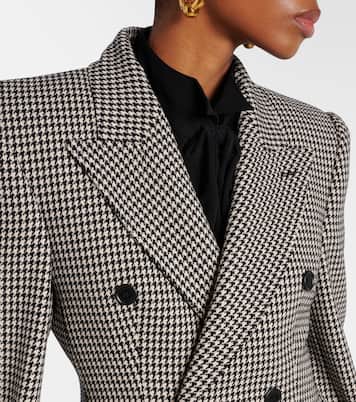 Houndstooth wool blazer | Balenciaga