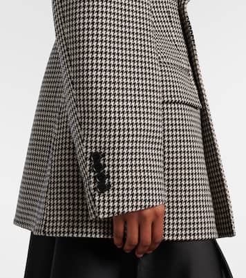 Houndstooth wool blazer | Balenciaga
