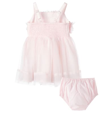 Baby Bebe Peony tulle dress and bloomers set | Tutu Du Monde