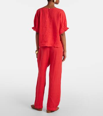 Top Emily en lin | Velvet