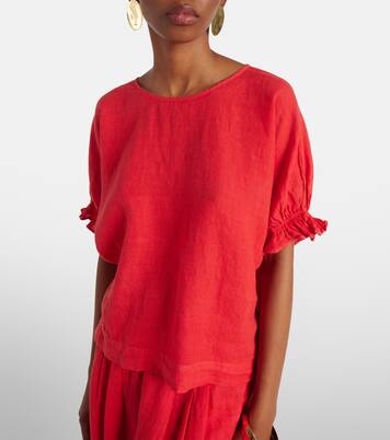 Top Emily en lin | Velvet