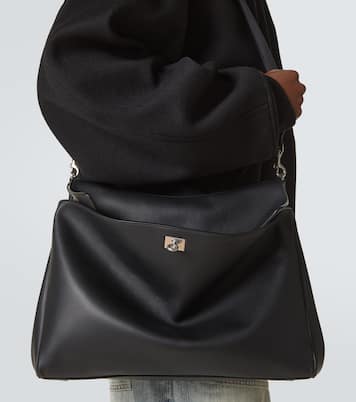 Rodeo leather messenger bag | Balenciaga