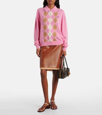 Sandalen aus Leder | Miu Miu