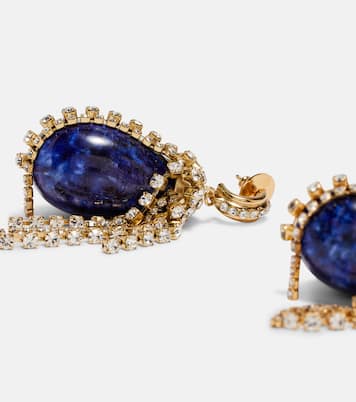 Pendientes largos con cristales | Chloé