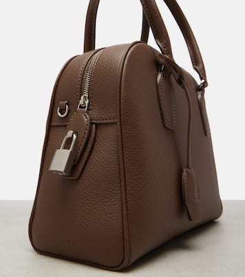 India 10 Small leather tote bag | The Row